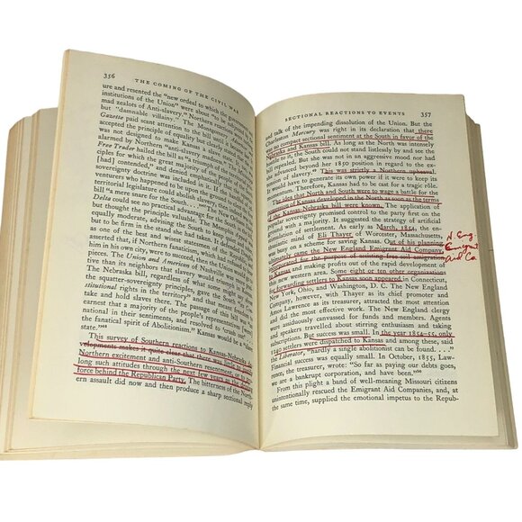 The Coming of The Civil War Avery Craven 2nd Edition 1966 University of Chicago - Picture 4 of 9